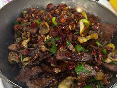 腊牛肉烧牛油-新新湘菜馆(新中街二条店)