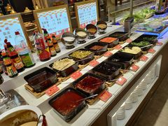 自助调料区-红透天牛排海鲜自助(长和国际直营店)