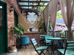 露天位-The Flowers Coffee(南山店)