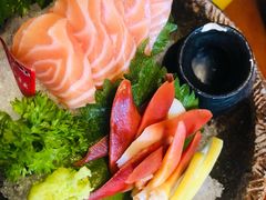 三文鱼刺身-鳗鱼家·深夜食堂(军博店)