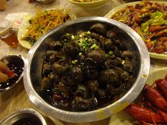 酸菜田螺-靓靓蒸虾(中山公园店)