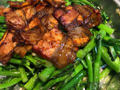 叉烧炒芥兰-农汤老店(顺联公园里店)