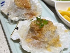 烤扇贝-船歌·鱼水饺青岛菜(金狮广场店)