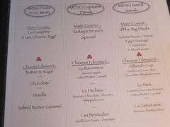 菜单-La Creperie法餐厅(桃江路店)