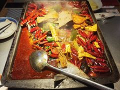 毛血旺烤鱼-探鱼·鲜青椒爽麻烤鱼(广州南沙万达广场店)