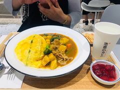 肥牛咖喱蛋包饭-池奈·日式咖喱蛋包饭(赛高店)