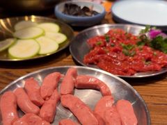 -明洞阿姨·韩式酱蟹烤肉·创意料理(三元桥店)