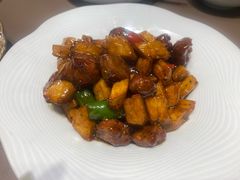 菌酱爆炒牛上脑-有璟阁港式餐厅(国贸商城店)