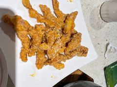 咸蛋黄椒盐排条-阿莉餐厅(枣阳路店)