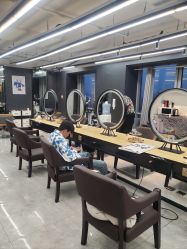 点击看大图 -藤野造型烫发染发