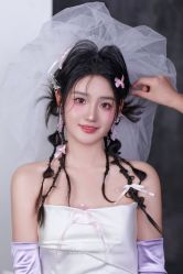 -桃子造型婚纱礼服(凤起广场店)