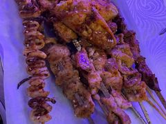 -海盗船. 龙虾烧烤. 酒馆