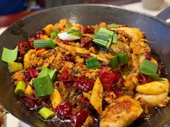 干锅鱼杂-嘉丰湘菜馆(芳群园店)