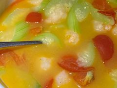 丝瓜番茄虾滑-魏铭鱼头捞饭(晋阳路店)