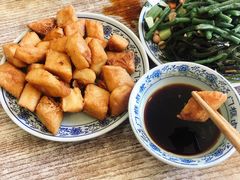 炸咯吱-门框胡同百年卤煮(新街口店)