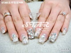 点击看大图 二月特价,本甲闪片渐变128(不含造型)-STAR美甲店