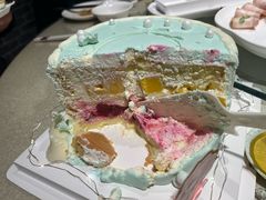 -咖咖熊蛋糕定制·英国蓝风车动物性淡奶油