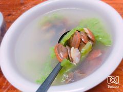 苦瓜豆腐花蛤汤-陈岱后山窑鸡店