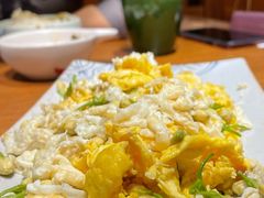 茉莉花炒鸡蛋-云海肴·汽锅鸡·云南代表菜(天山百盛优客店)