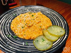 玫瑰鸡肉蘑菇烩饭-澳骄 Aussie Kitchen·手工披萨·西餐(国大店)