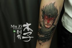 -木子·纹身店TATTOO穿孔·洗纹身