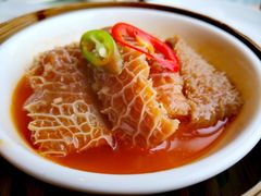 塔塔酱金钱肚-唐阁海景中餐厅·早茶·粤菜•生日聚餐(海口朗廷酒店)