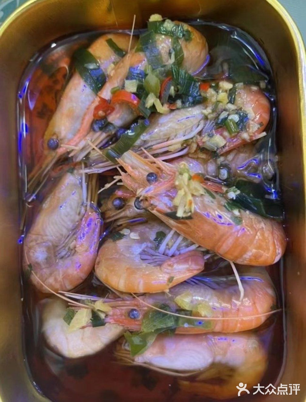 生腌虾，简直太好吃了，还能外卖呢