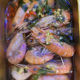 生腌虾，简直太好吃了，还能外卖呢