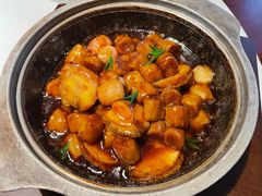石锅鲜鲍焖茄丁-解香楼(八盘岭路店)