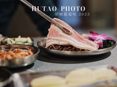 厚切黑猪五花-围炉肉舍•炭烤活鳗•丹东海鲜烤肉(步行街店)