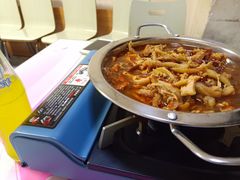 -老红桥炸灌肠牛肚锅烧烤(定福庄店)