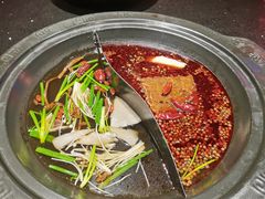 宽板凳菌汤鸳鸯锅-宽板凳老灶火锅(南礼士路店)