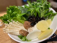 菌蔬拼盘-今日牛事潮汕鲜牛肉火锅(瑞金店)