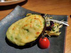 芝士焗牛油果-汝是素•文创素食馆(金月湾店)