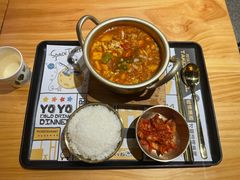 嫩豆腐辣汤-小韩屋韩国料理(上海湾店)