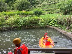 -江南大峡谷军事漂流