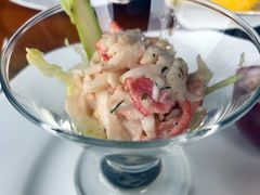 帝王蟹色拉-非常时髦餐厅VUE Restaurant(外滩茂悦大酒店)