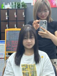 -藤野造型专业烫染接发