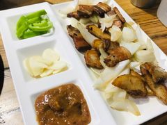 烤五花肉生菜-京玉菲饭店(李村店)