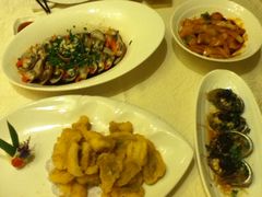葱油一点红、椒盐龙头烤、豆豉鲍鱼等-骏莱海鲜鱼港(五角场店)