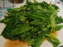 蒜蓉油麦菜-清真文铁家烧麦馆