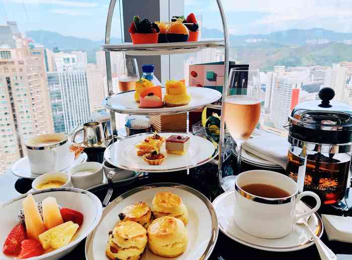 君悦酒店·大堂酒吧·高空下午茶-"虽说如今各种五星酒店,高空下午茶