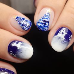 点击看大图 -一笔绣狂草美甲坊