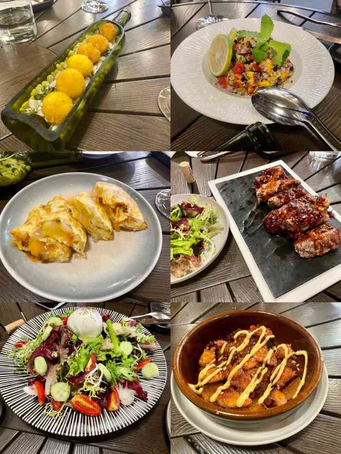 caliente 腻歪-"草场地里面的一家西班牙餐厅夏天的傍晚坐.