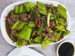 青椒炒牛肉-众味海鲜大排档·活海鲜·潮汕味(南澳店)