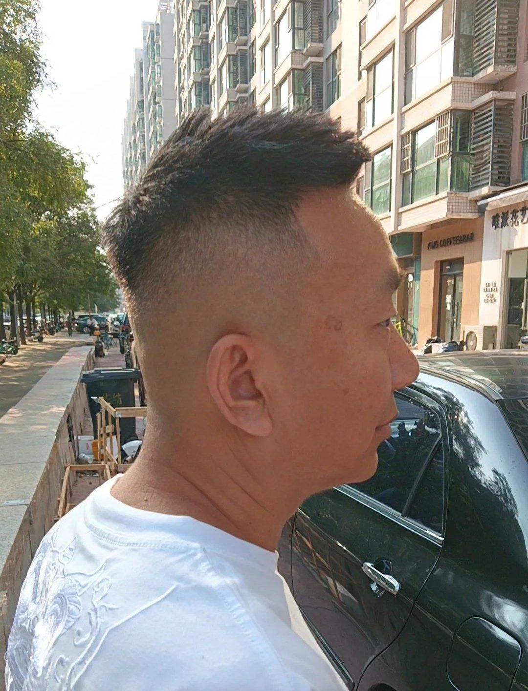 清爽 好打理男士发型「杨先生·男士理发·烫染·修面