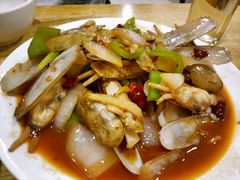 爆炒蛏子-温州一家人美食(西木头市店)