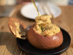 蘑菇鸡肉面包碗-一尺花园(安和花园店)