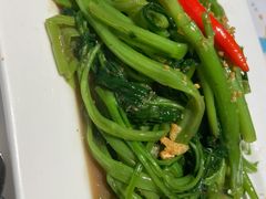 秘制虾酱炒空心菜-帕蓝·暹罗料理(曲阳店)