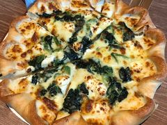 菠菜奶油芝士披萨-必胜客(苏州中心店)